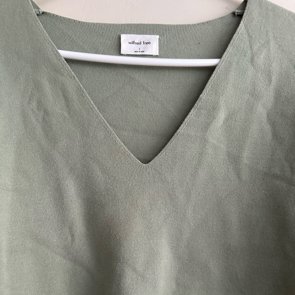 wilfred free souvenir Oversized V-neck sweater - Picture 5 of 5